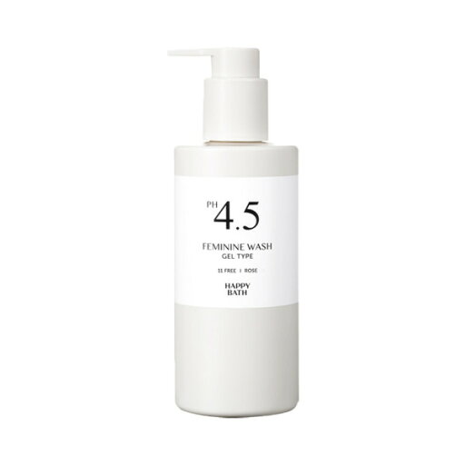 ハッピーバス PH4.5 弱酸性ローズ 女性ウォッシュ 250g 1個 ハッピーバス PH4.5 弱酸性ローズ 女性ウォッシュ 250g 1個
