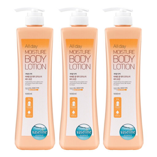 Vaseline/High-Capacity/Body Lotion/1000ml/High Moisture/Body Cream Vaseline/High-Capacity/Body Lotion/1000ml/High Moisture/Body Cream