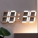 Korean/Wood/3D/LED/Interior Wall Clock/38cm