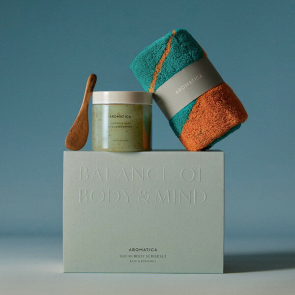 ギフトセット_アロマティカ ボディスクラブ 250g 企画セット (シュガー)