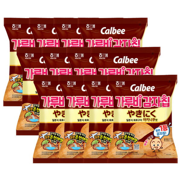 カルビー ポテトチップス焼肉味 96g x 12個