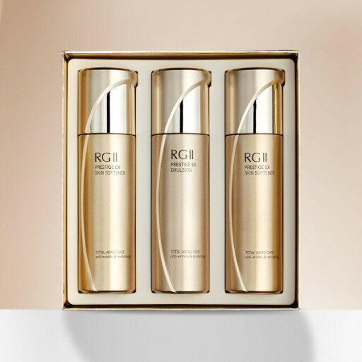 RGII Prestige EX 2types Special Set (Skin Softener + Emulsion) + Shopping Bag RGII Prestige EX 2types Special Set (Skin Softener + Emulsion) + Shopping Bag