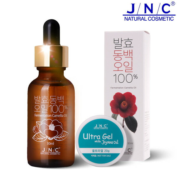 ジェイアンドシー100%発酵椿オイル/椿オイル30ml+ウルトラゲル20g