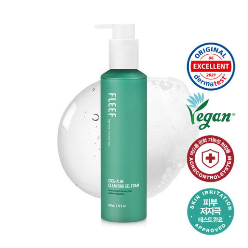 【Dashu】 ダッシュ シカ-アロエ クレンジング ジェル フォーム 200ml 【Dashu】 ダッシュ シカ-アロエ クレンジング ジェル フォーム 200ml
