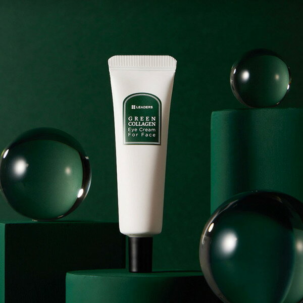 【Leaders】 Green/Collagen/Eye Cream/Bag/Face/30ml 贈呈品なくなり次第、贈呈終了