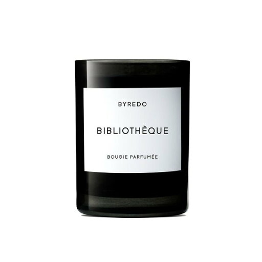 【BYREDO】 フレグランスキャンドル ビブリオティック 240g 【BYREDO】 フレグランスキャンドル ビブリオティック 240g