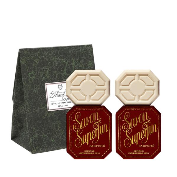 【Buly1803】 (ブリ)パフューム ボディ 石鹸 サボン スペパン(ソープ) ダブル ギフト デュオセット