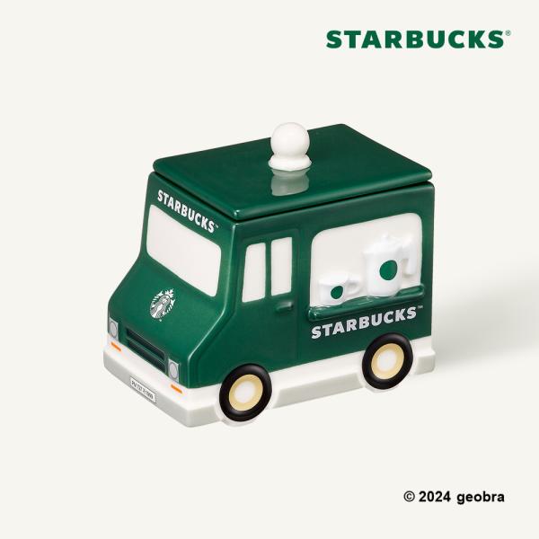 【starbucks】 スターバックス プレイモービル トラック セラミック コンテナ 355ml 韓国スタバのサムネイル