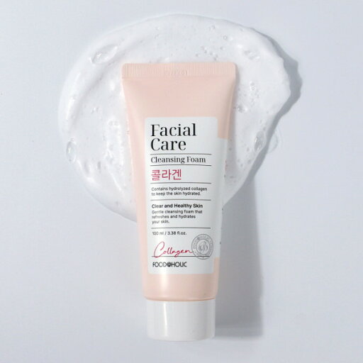 Foodaholic/Facial/Care/Cleansing Foam/Collagen/100ml/Cleanser Foodaholic/Facial/Care/Cleansing Foam/Collagen/100ml/Cleanser