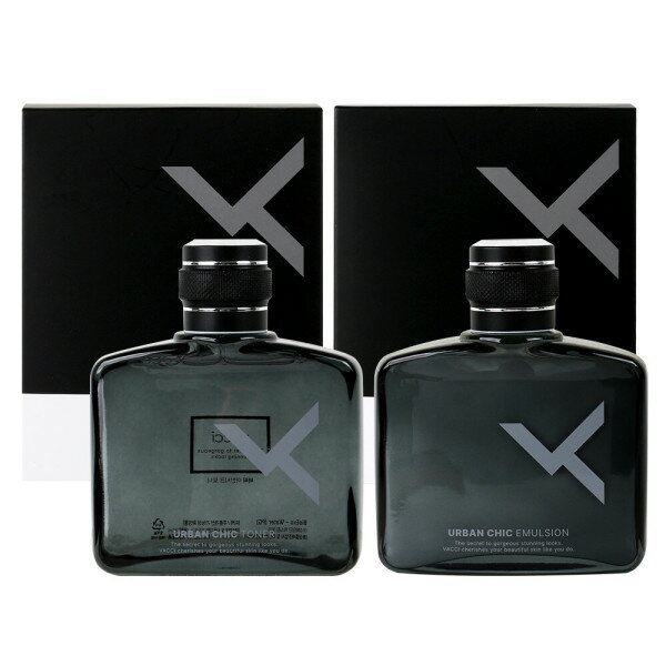 ヴァッツィ オム アーバンシック 2種単品セット(トナー+エマルジョン)