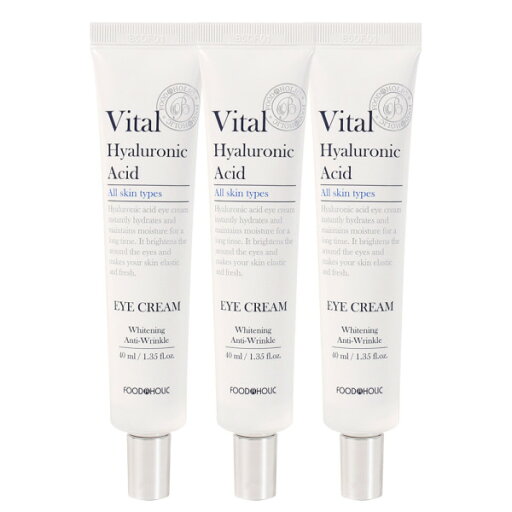 Foodaholic/Vital/Hyaluron/Eye Cream/40ml/Eye Area/Moisture/Anti Wrinkle Foodaholic/Vital/Hyaluron/Eye Cream/40ml/Eye Area/Moisture/Anti Wrinkle