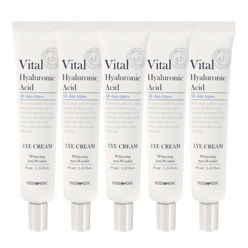 Foodaholic/Vital/Hyaluron/Eye Cream/40ml/Eye Area/Moisture/Anti Wrinkle Foodaholic/Vital/Hyaluron/Eye Cream/40ml/Eye Area/Moisture/Anti Wrinkle