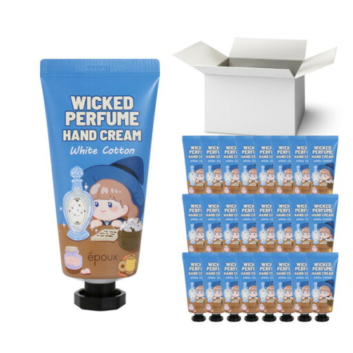 Epoux/Perfume/Hand Creams/White/Cotton/1 Box/80mlX100 Epoux/Perfume/Hand Creams/White/Cotton/1 Box/80mlX100