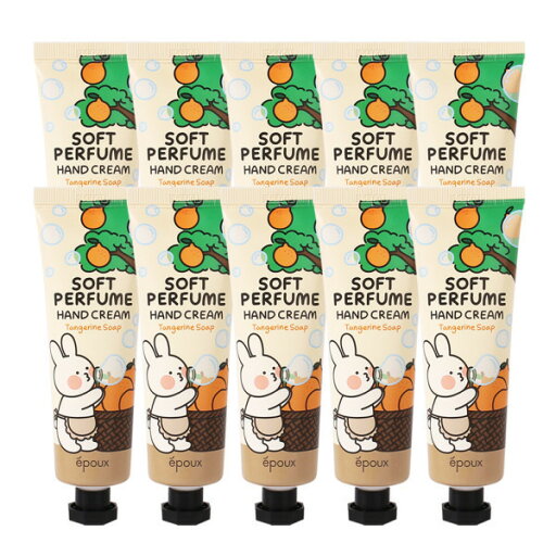 (10個) エプ ソフト パフューム ハンドクリーム テンジャリン ソープ 50ml /高保湿ハンドクリーム (10個) エプ ソフト パフューム ハンドクリーム テンジャリン ソープ 50ml /高保湿ハンドクリーム