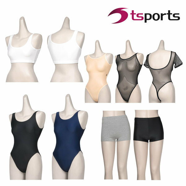 基本トップ/1分丈パンツ/レギンス/ワンピース/チュール/レザー/エアロビック服