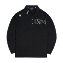 コラリアン グラフィック ポロ CST-C3073 メンズ長袖Tシャツ