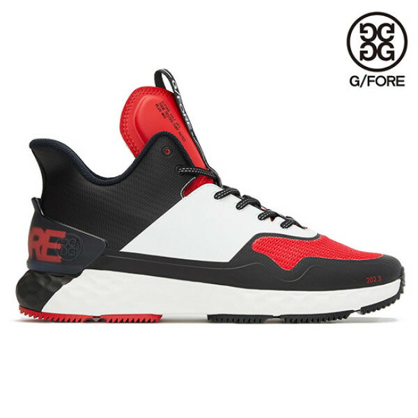 【G/FORE】ジーフォア 男性 MG4+T.P.U.カラーブロック MID-TOP ゴルフシューズ GMF000029_LAVA ゴルフ シューズ