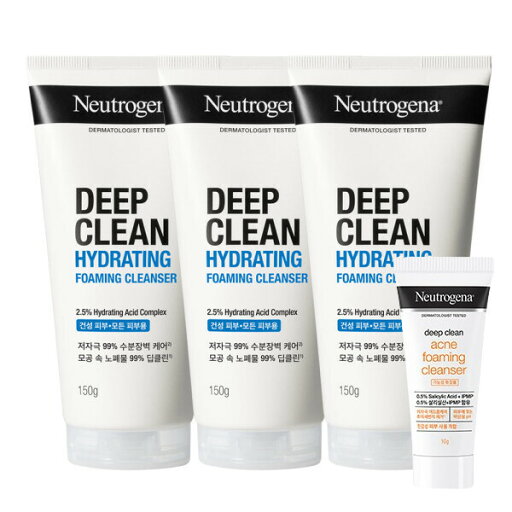 Neutrogena/Deep Clean/Cleanser/150g/+/Giveaway Neutrogena/Deep Clean/Cleanser/150g/+/Giveaway
