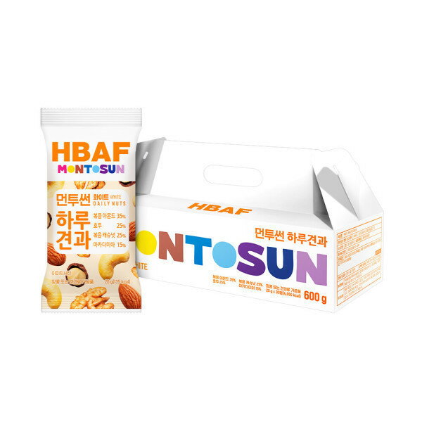 HBAF バフメント サン 一日犬とホワイト ギフトセット (20G x 30袋)