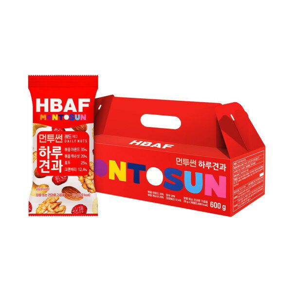 HBAF バフメント サン 一日犬とレッド ギフトセット (20G X 30袋)