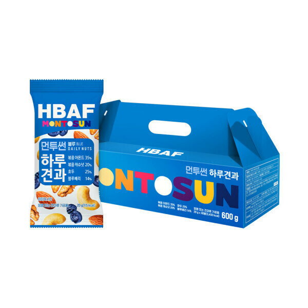 HBAF バフメント サン 一日犬とブルー ギフトセット (20G X 30袋)