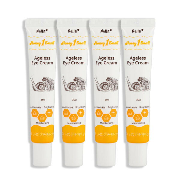 ネラハニーワンスネイル アイクリーム 30g 4個セット (マスクパック 1枚 贈呈)