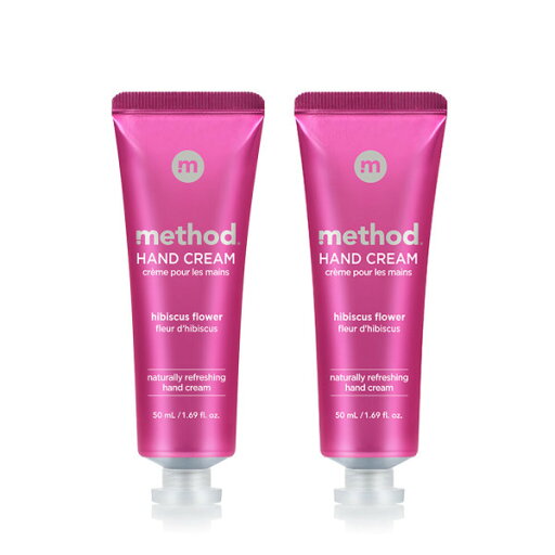 【Method】 メソッド ハンドクリーム ハイビスカスの香り 50ml x 2個 【Method】 メソッド ハンドクリーム ハイビスカスの香り 50ml x 2個