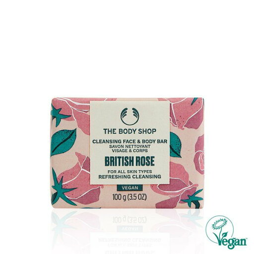 【The body shop】 British/Rose/Cleansing/100G 【The body shop】 British/Rose/Cleansing/100G