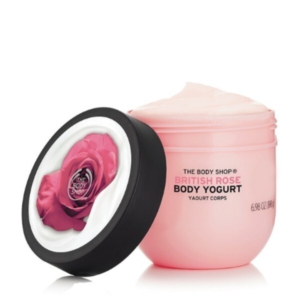 【The body shop】 ザ·ボディショップ ブリティッシュ ローズ ボディ ヨーグルト 贈呈品なくなり次第、..