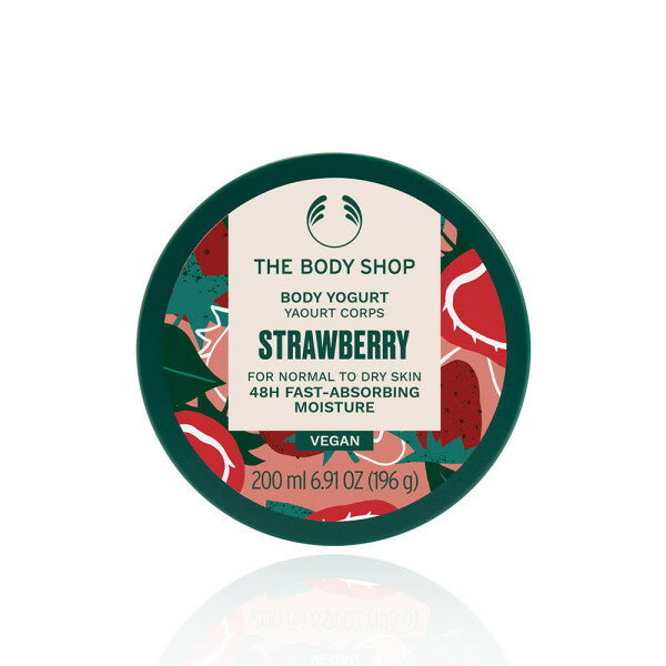 【The body shop】 ザ·ボディショップ ストロベリーボディヨーグルト 200ML