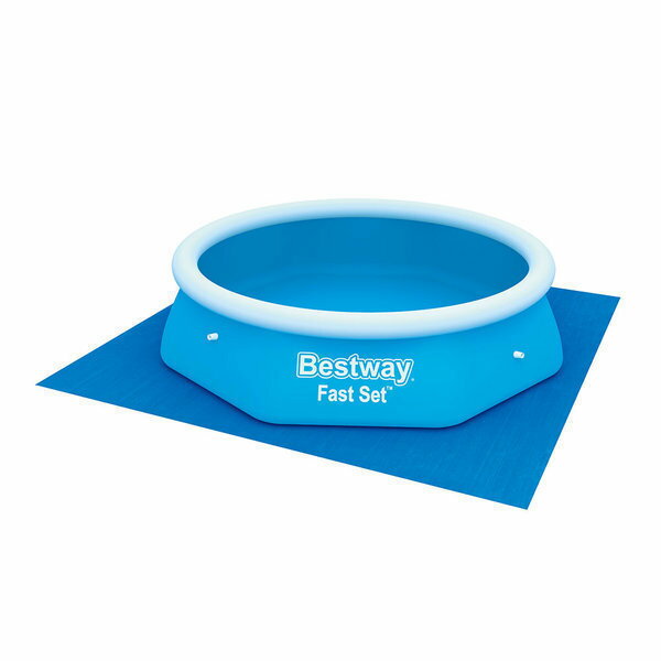 BW58000 円形プール 床マット 274x274cm/プールマット 浮き輪