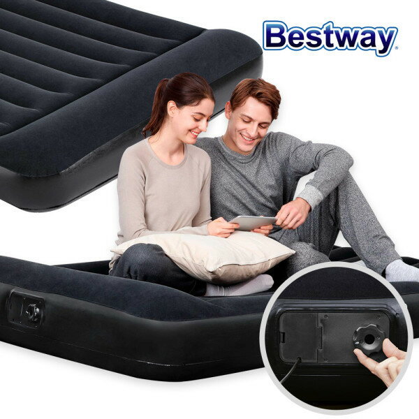 BW/67462/Pump/Built-In/Air Mat/Double 浮き輪