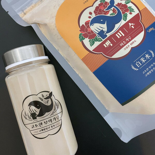 GORAE MARKET Rice Mill Easy Korean Five Grain Misut Powder roasted grain powder 300g