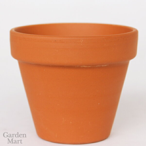 ドイツ製 テラコッタ 植木鉢 シンプル スタンダードポット 直径8.1cm(内径7.3cm)サイズ テラコッタ色A07 SPANG スパング ※在庫限り (2026福袋対象)