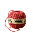 麻ひも 麻紐 NUTSCENE ナッツシーン ジュート ミニボール 約84g (40m) トマト 園芸 ガーデニング 手芸 クラフト ラッピング カラー (20...