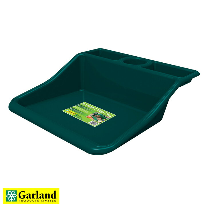 園芸 ガーデニングトレー 園芸シート コンパクト タイディトレイ グリーン Compact Tidy Tray Green Garland Product…