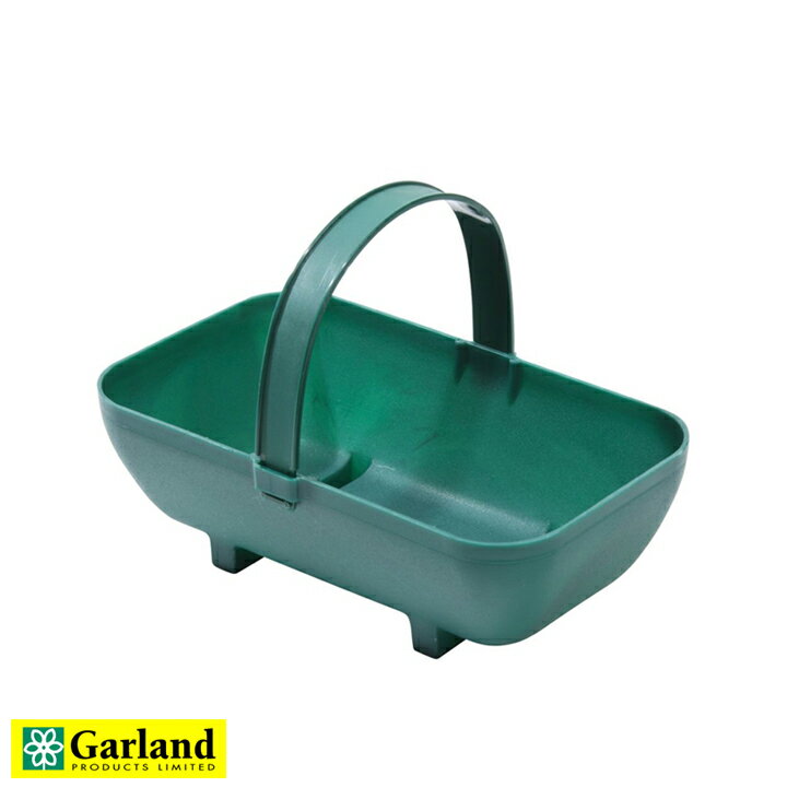 園芸用 トラッグ カゴ スモール トラッグ プランター グリーン Small Trug Planter Green Garland Products Ltd. ガーランドプロダクツ