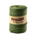 麻ひも 麻紐 NUTSCENE ナッツシーン チャンキー スプール 90m グリーン 園芸 ガーデニング 手芸 クラフト ラッピング カラー (2025年6月再入荷)