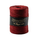 麻ひも 麻紐 NUTSCENE ナッツシーン チャンキー スプール 90m レッド 園芸 ガーデニング 手芸 クラフト ラッピング カラー (2025年6月再入荷)