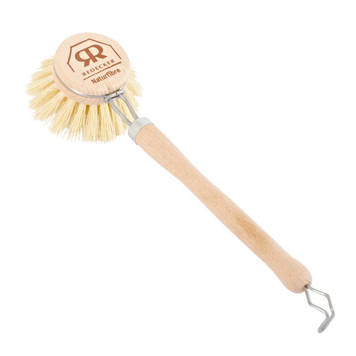 REDECKER レデッカー 木柄付きキッチンブラシ 4cm かため（植物繊維） Dish Washing Brush Φ4cm (梅雨対策PT3倍) (スーパーSALE対象)