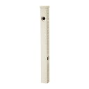 蛇口同時購入割引(2,200円引)キャンペーン中(9/18まで!!) ユニット立水栓ファミエンテスマート 2口タイプ/補助蛇口仕様 アイボリー立水栓/水栓柱/二口蛇口【ユニソン・UNISON】【メーカー直送・代金引換不可】