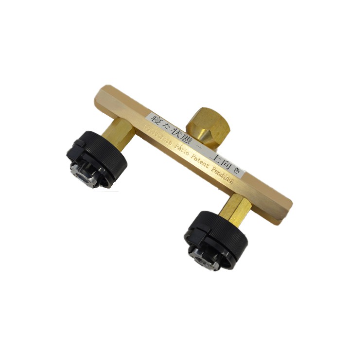 【期間限定・ポイント5倍】【メーカー直送品/代金引換不可】ガスが使えるBBQグリルカリフォルニアパティオカセットガス接続アダプター 2本タイプ