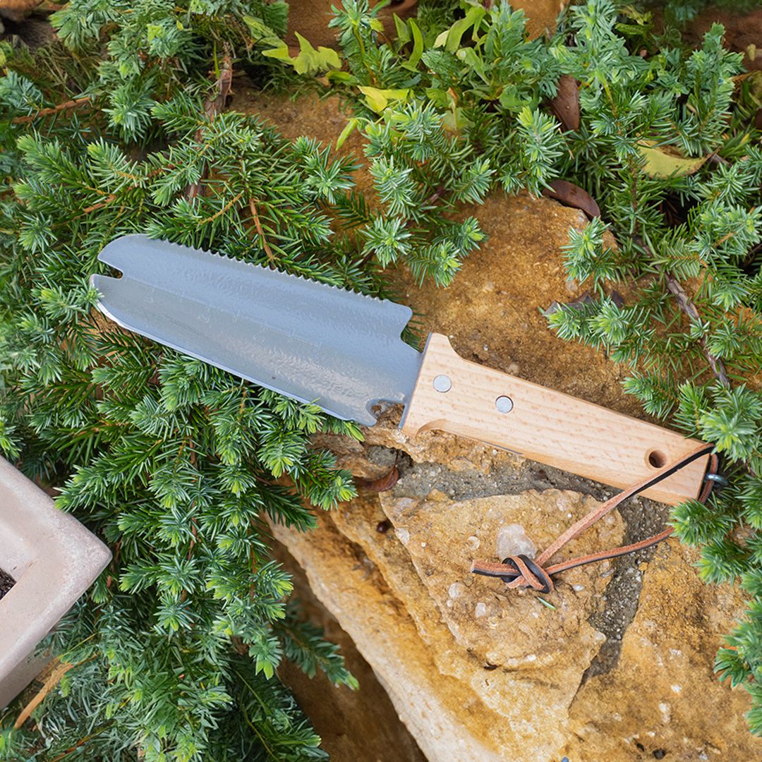 園芸 ガーデニング用 ハンディ スチール製 コンテナ ルート＆トランスプランティングナイフ Container Root & Transplanting Knife RHS認定品 Burgon&Ball バーゴン＆ボール (マラソン期間中PTUP)