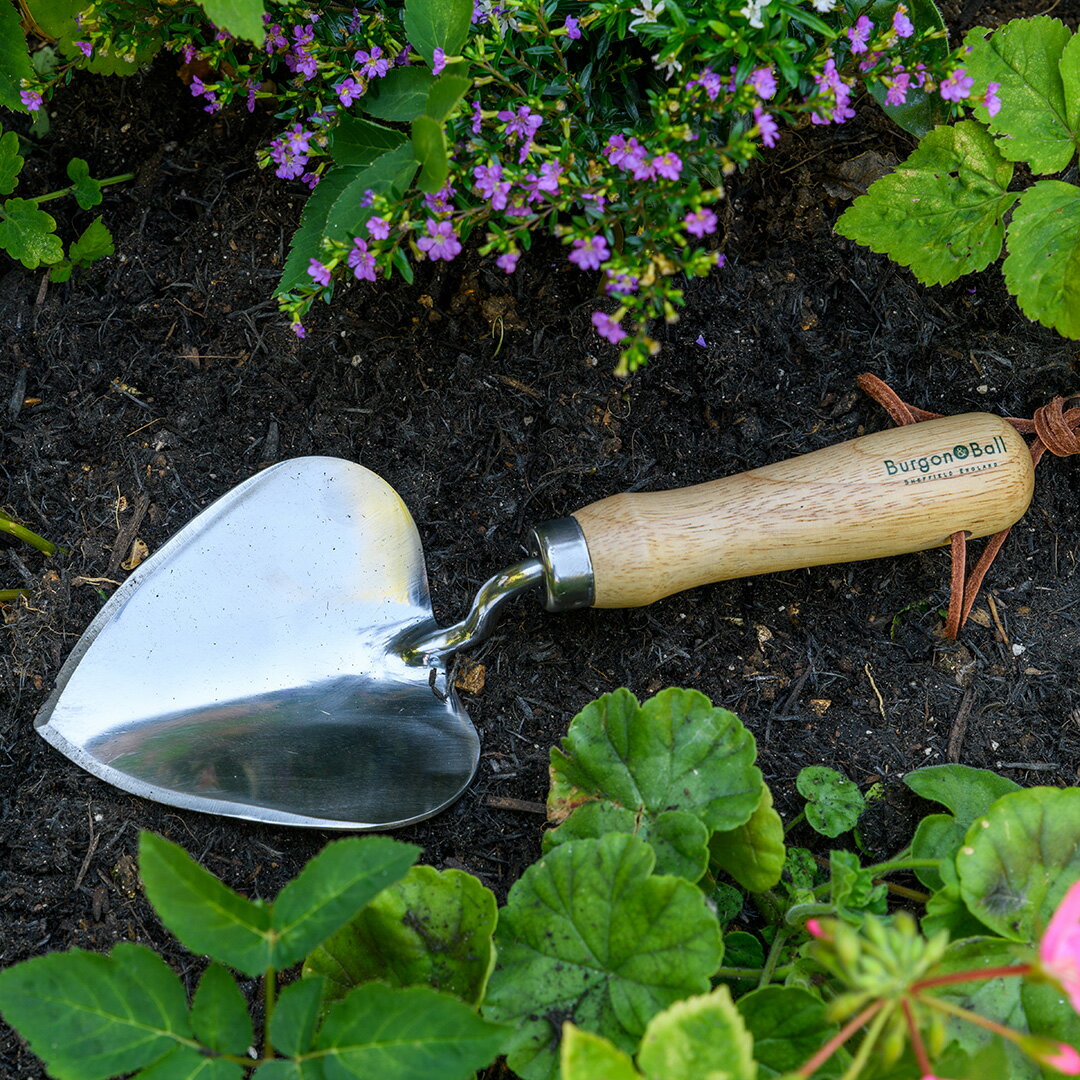 園芸 ガーデニング用 ハンディ シャベル ステンレススチール製 プランティング トロール Planting Trowel RHS認定品 Burgon&Ball バーゴン＆ボール