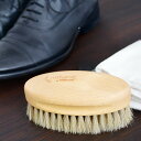 イギリス製 ヒルブラシ 靴磨き用 ラージ シューシャインブラシ ソフト HBN118 HBN119 Natural by Hillbrush 馬毛ブラシ (hi...
