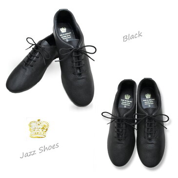 【正規販売代理店】 (クラウン　ジャズシューズ) CROWN JAZZSHOES( ホワイト・ブラック )レザー　ダンスシューズ　ひも靴 マニッシュシューズ　crown クラウン ダンスジャズ　crownjazz　crown クラウン　ジャズ　シューズ　crown jazz　WHITE 白