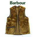 【SOLDOUT】 MLI0004 BARBOUR PILE LINER バブアー パイルライナー フロントジップ ジッパー式 ブラウン ビデイル ボ…