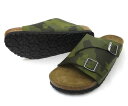 【SALE】39のみ BIRKENSTOCK zurich ビルケンシュトック チューリッヒ 【 ソフトベッド 】 Birko-Flor 【幅狭】【カモフラージ...