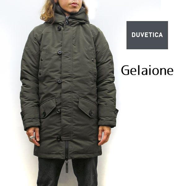 【SALE 30％オフ】 DUVETICA GELAIONE デュベティカ ジェライオネ 【819 PECE ( カーキ ) カーキオリーブ】 ダウンジャケット メンズ N3-B 【国内正規商品】 【ノークレームノーリターン商品です】