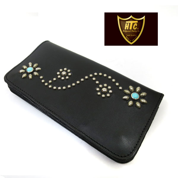 2019新入荷【マスタングペーストを1点プレゼント】 HTC USATYPE1 # 125LEATHER LONG WALLET ロングウォレット【BLACK】htc ウォレット htc 長財布　35586